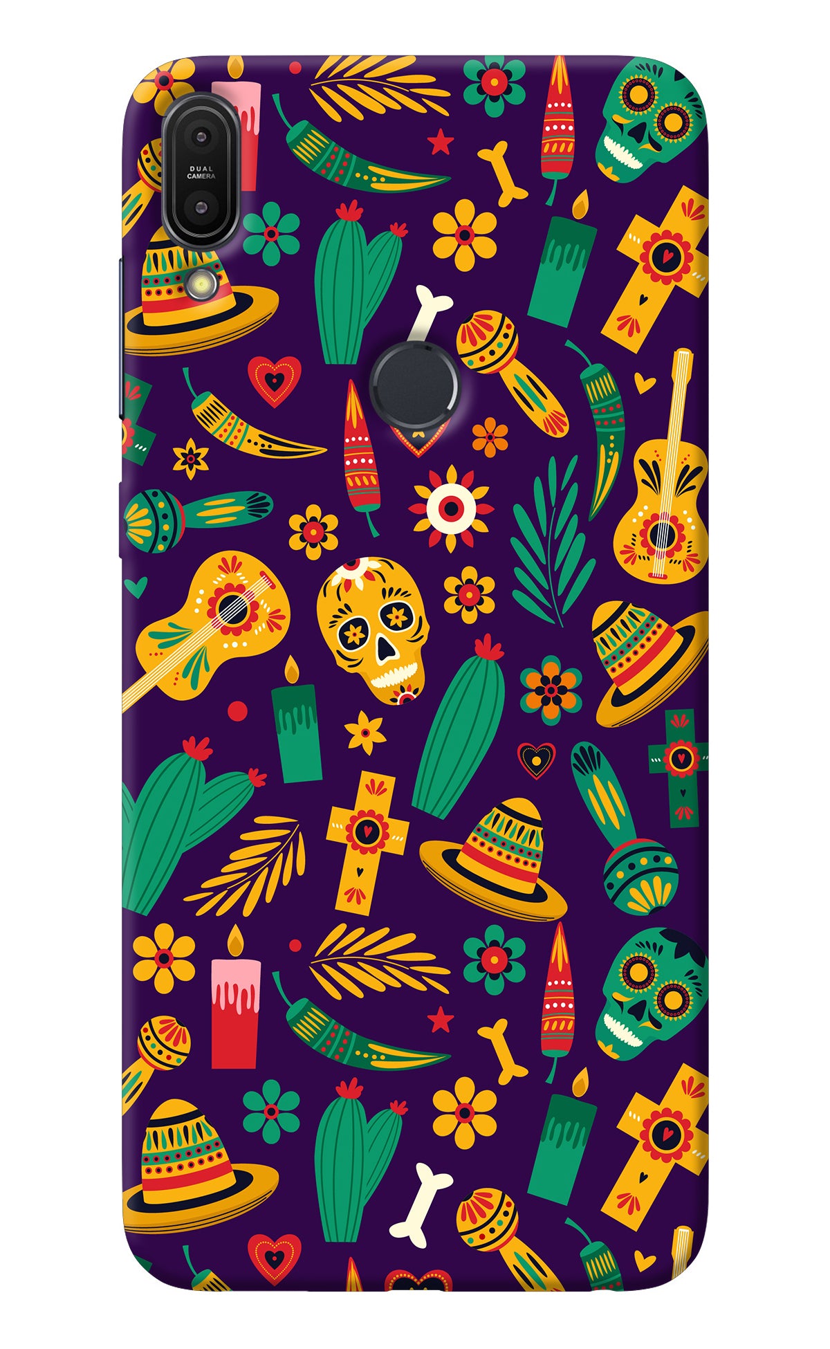 Mexican Artwork Asus Zenfone Max Pro M1 Back Cover