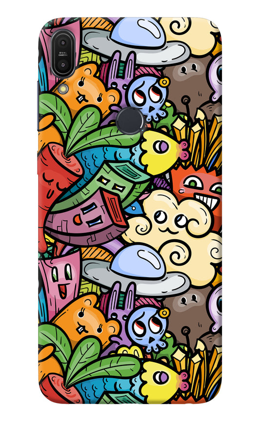 Veggie Doodle Asus Zenfone Max Pro M1 Back Cover