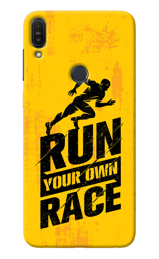 Run Your Own Race Asus Zenfone Max Pro M1 Back Cover