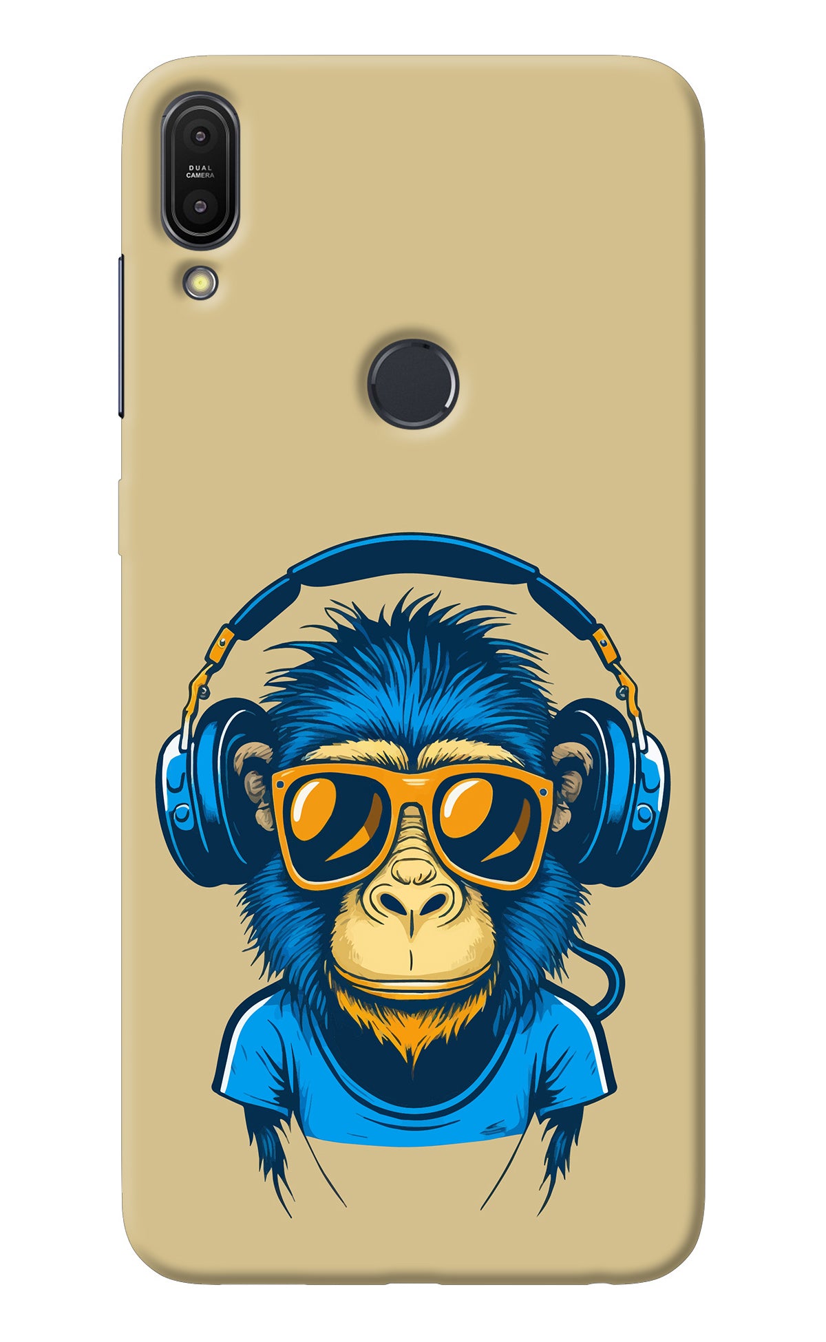 Monkey Headphone Asus Zenfone Max Pro M1 Back Cover