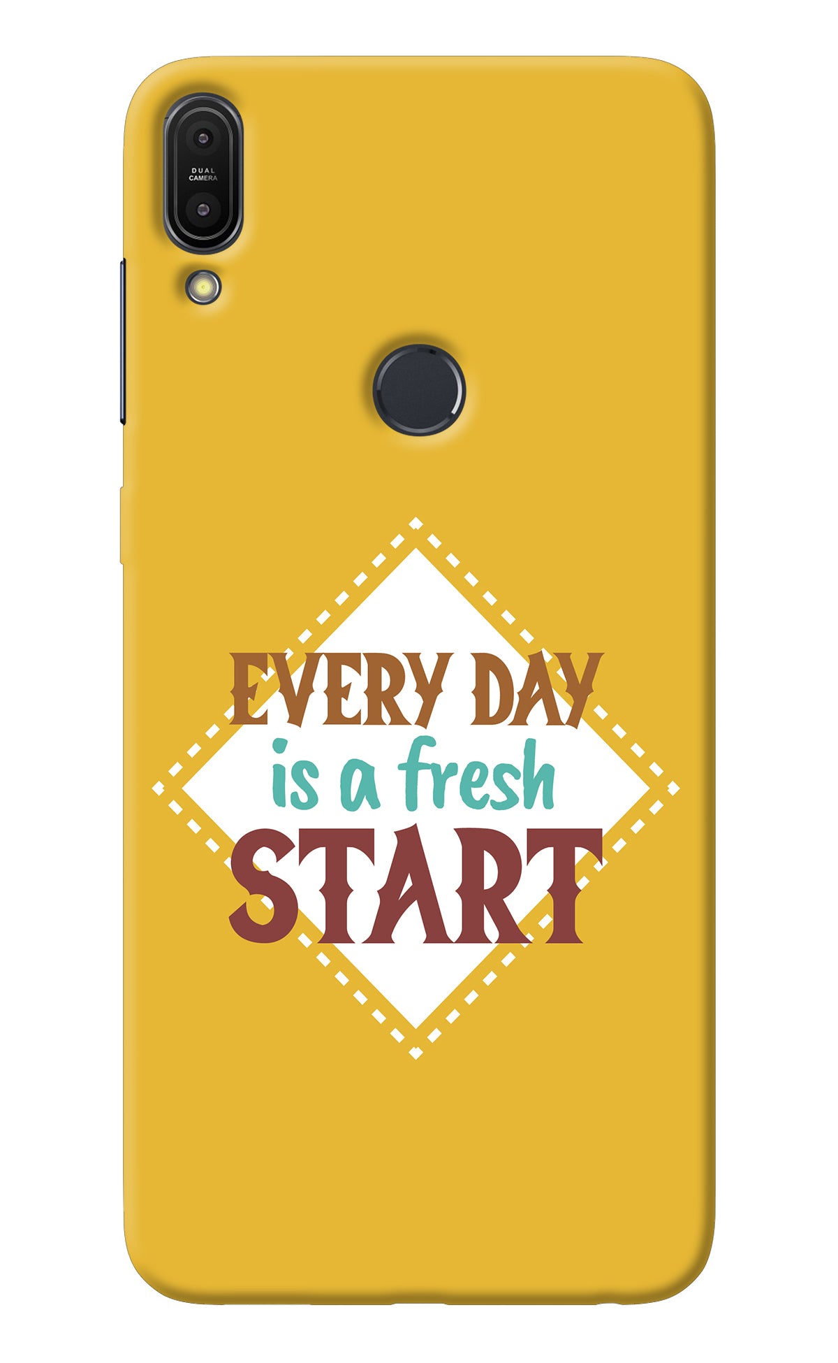 Every day is a Fresh Start Asus Zenfone Max Pro M1 Back Cover