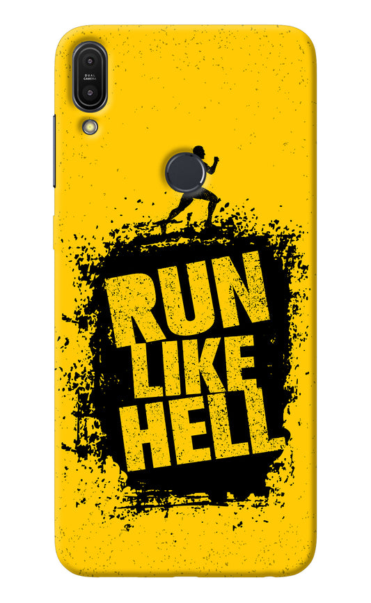 Run Like Hell Asus Zenfone Max Pro M1 Back Cover