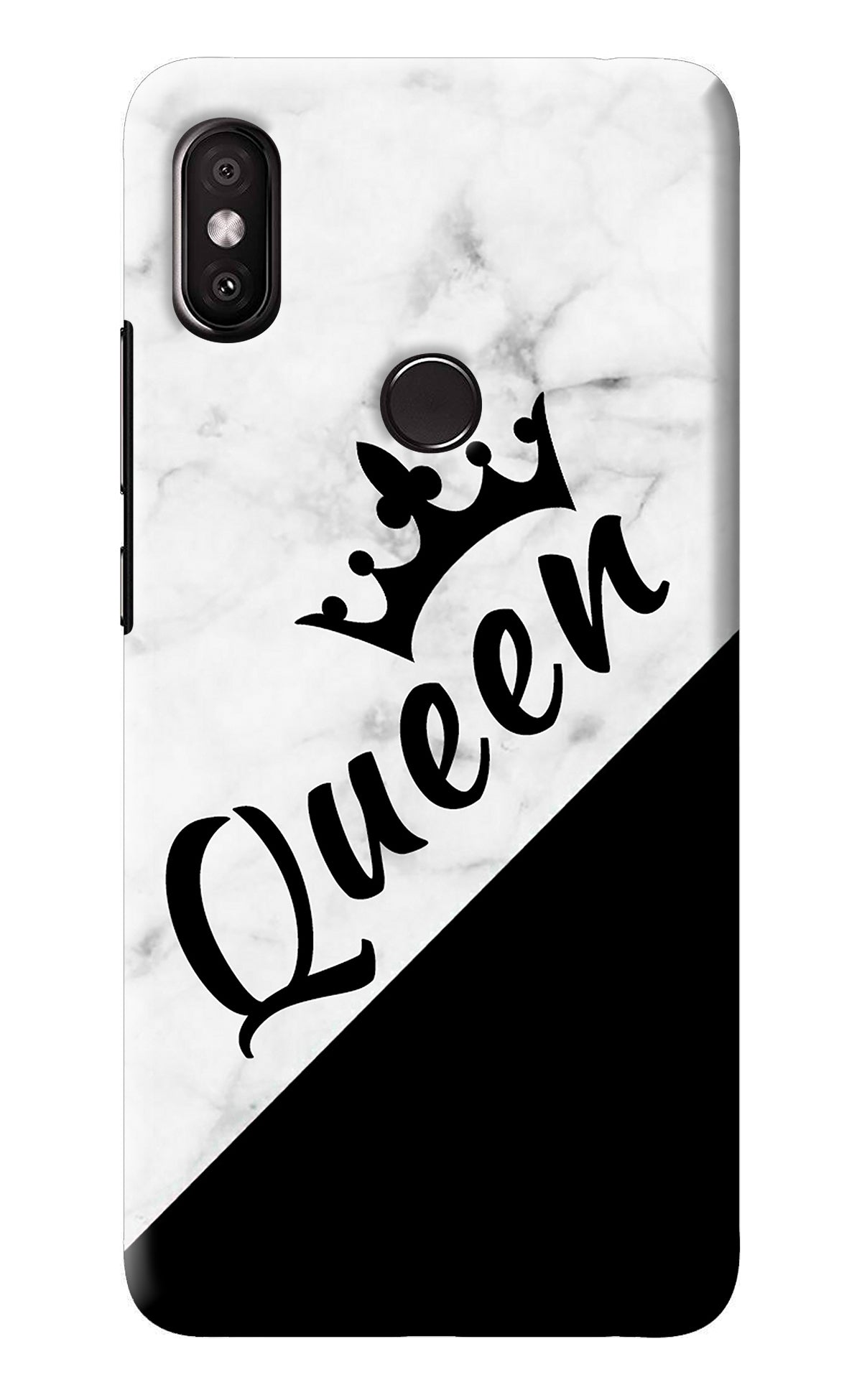 Queen Redmi Y2 Back Cover