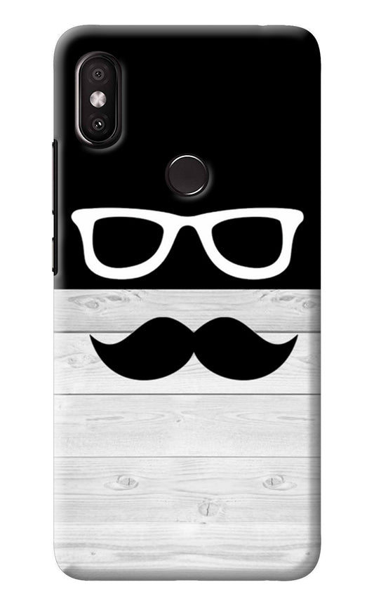 Mustache Redmi Y2 Back Cover