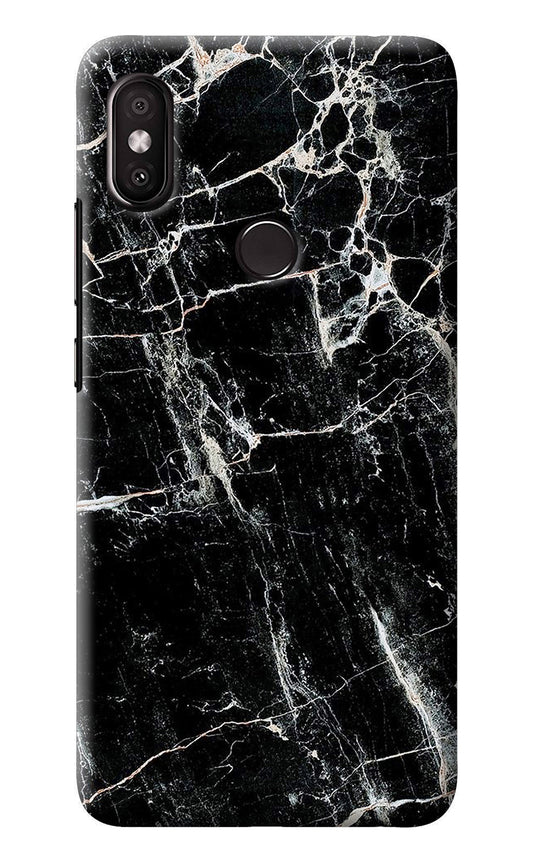 Black Marble Texture Redmi Y2 Back Cover