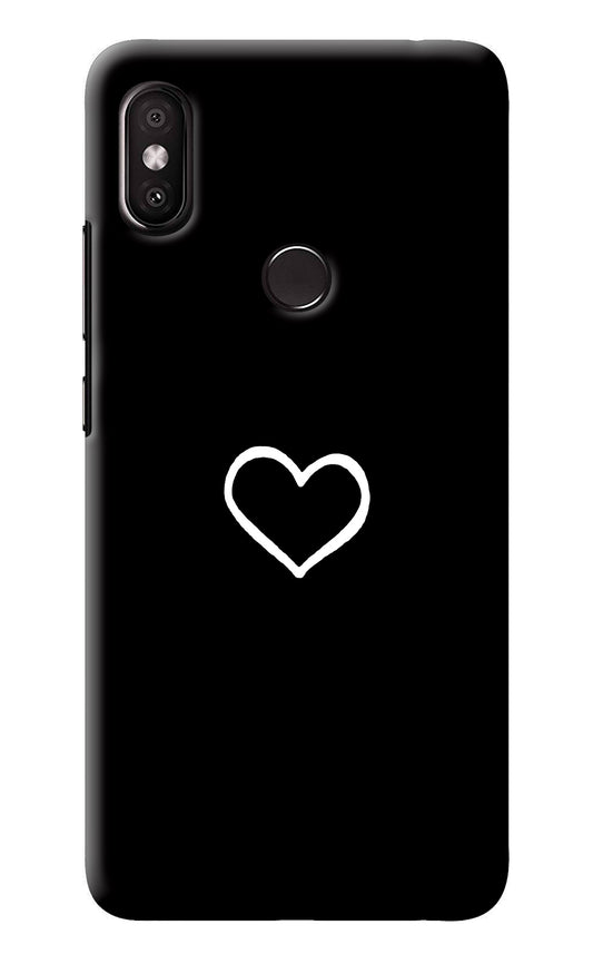 Heart Redmi Y2 Back Cover