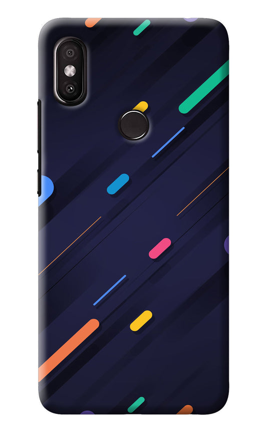 Abstract Design Redmi Y2 Back Cover