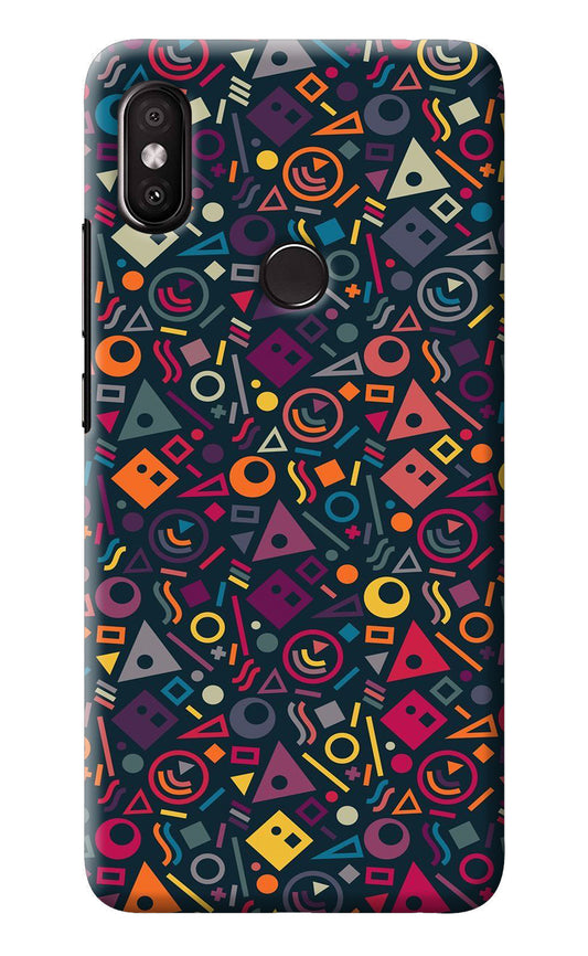 Geometric Abstract Redmi Y2 Back Cover