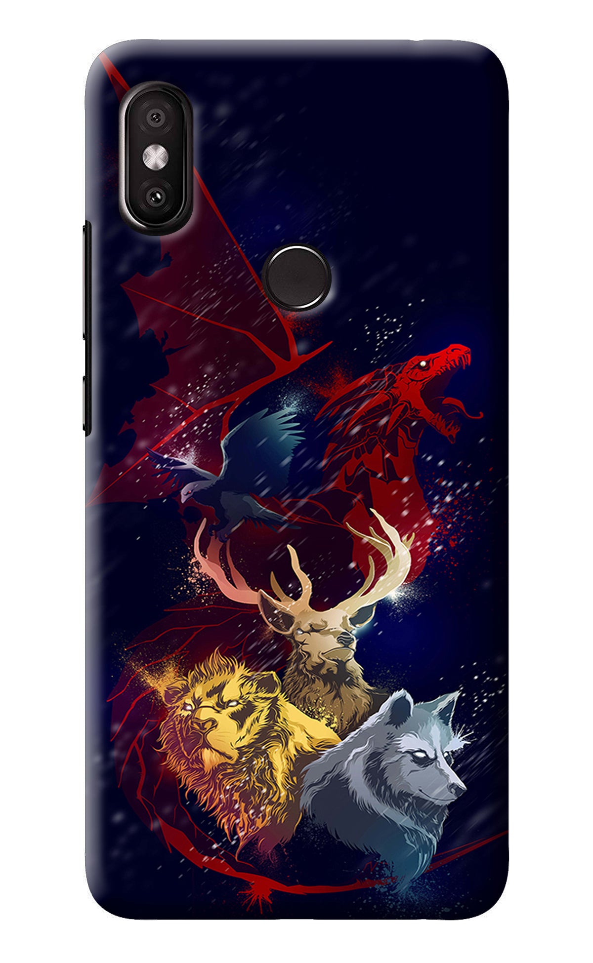 Game Of Thrones Redmi Y2 Back Cover