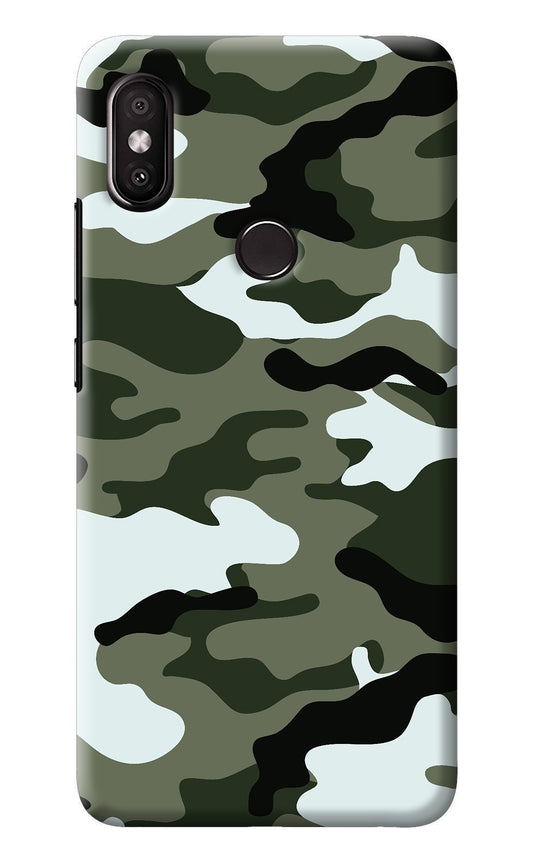 Camouflage Redmi Y2 Back Cover