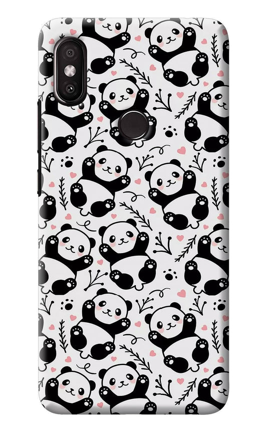 Cute Panda Redmi Y2 Back Cover