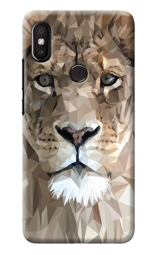 Lion Art Redmi Y2 Back Cover
