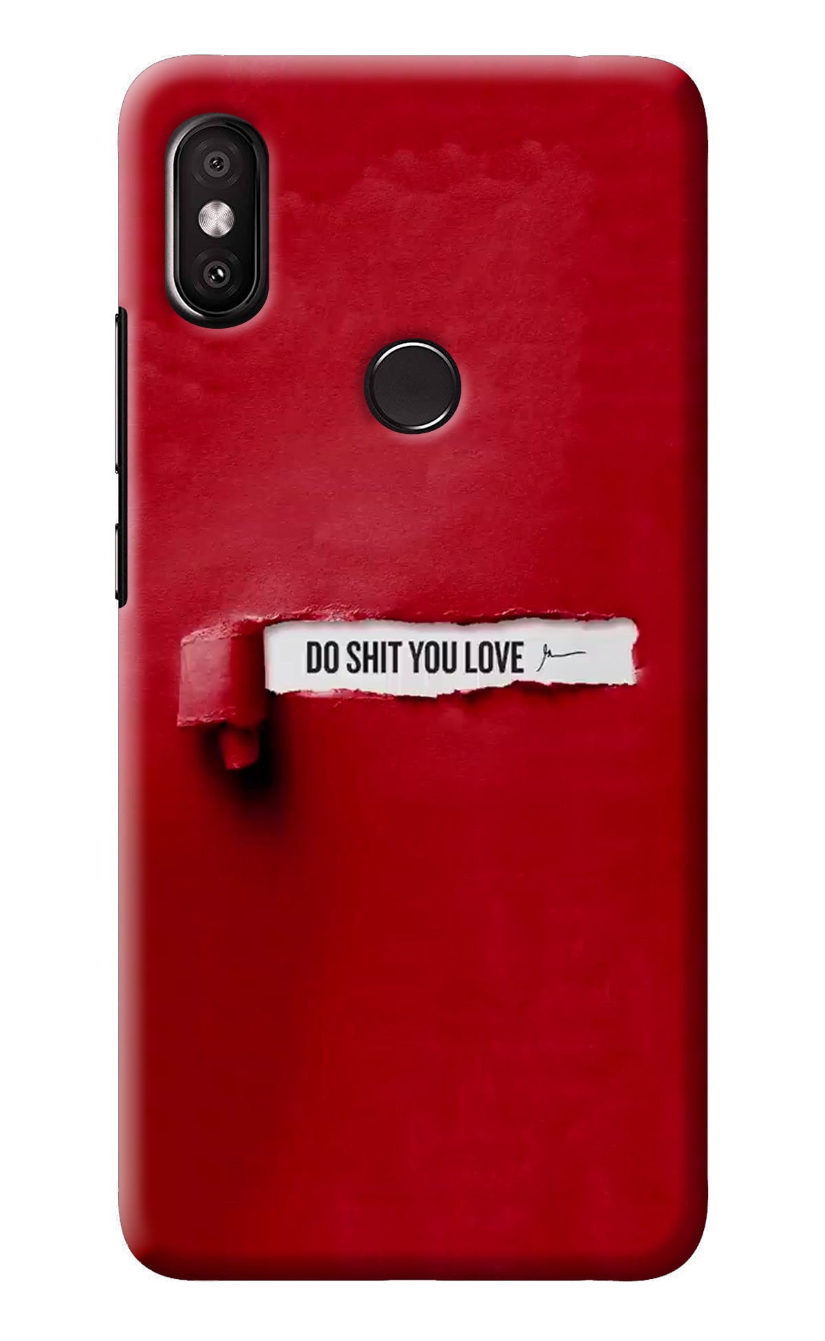 Do Shit You Love Redmi Y2 Back Cover