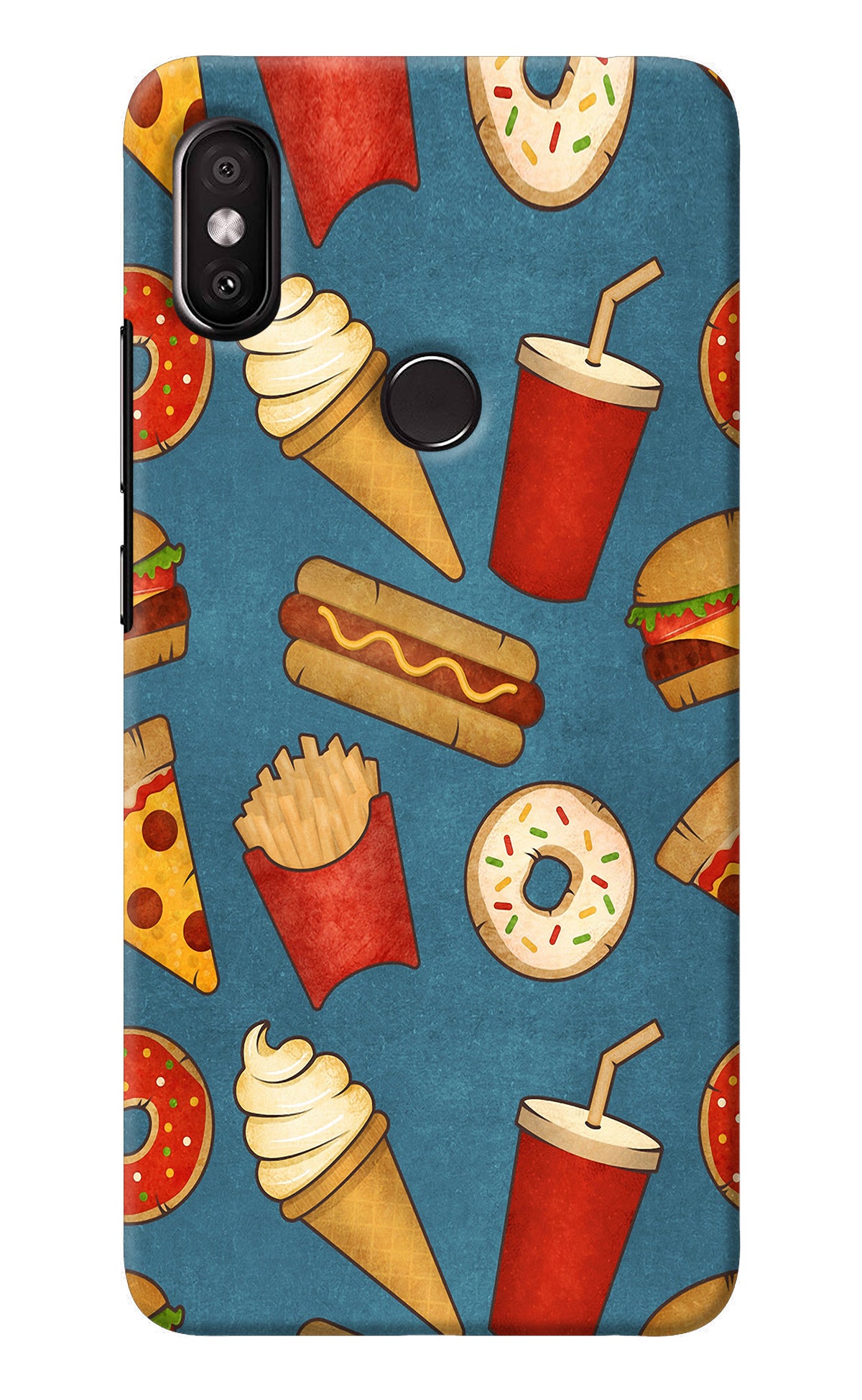 Foodie Redmi Y2 Back Cover