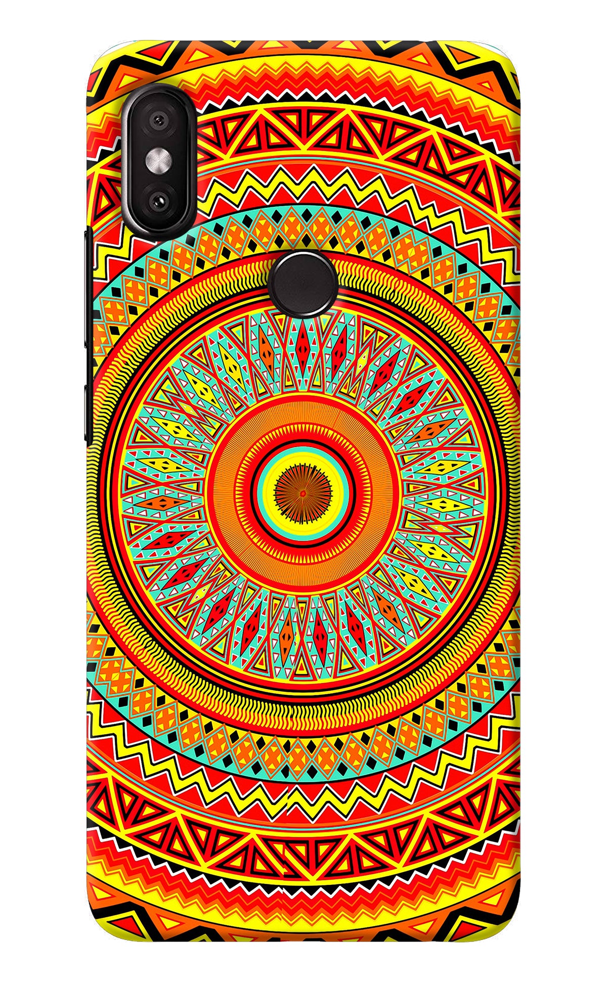 Mandala Pattern Redmi Y2 Back Cover