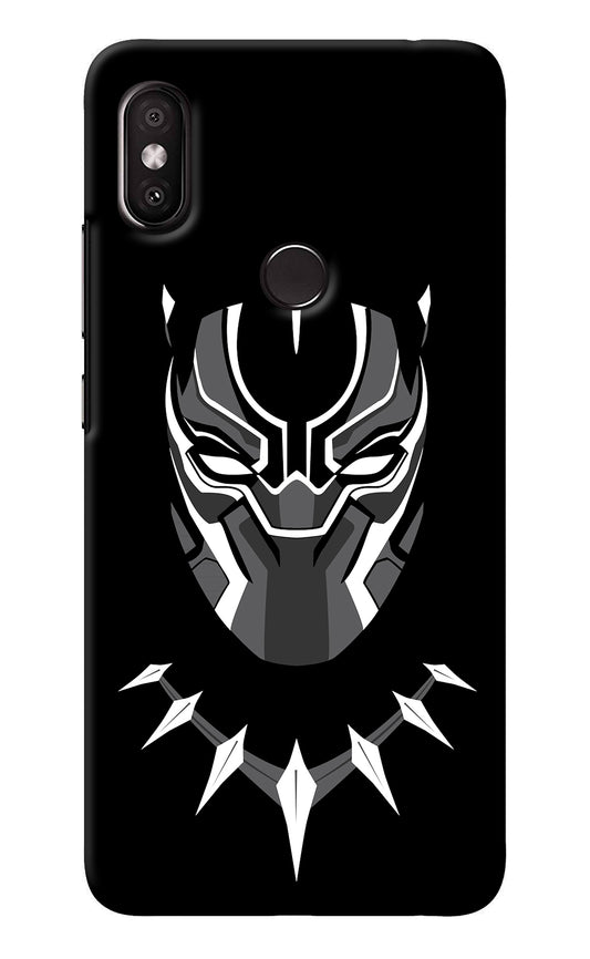 Black Panther Redmi Y2 Back Cover