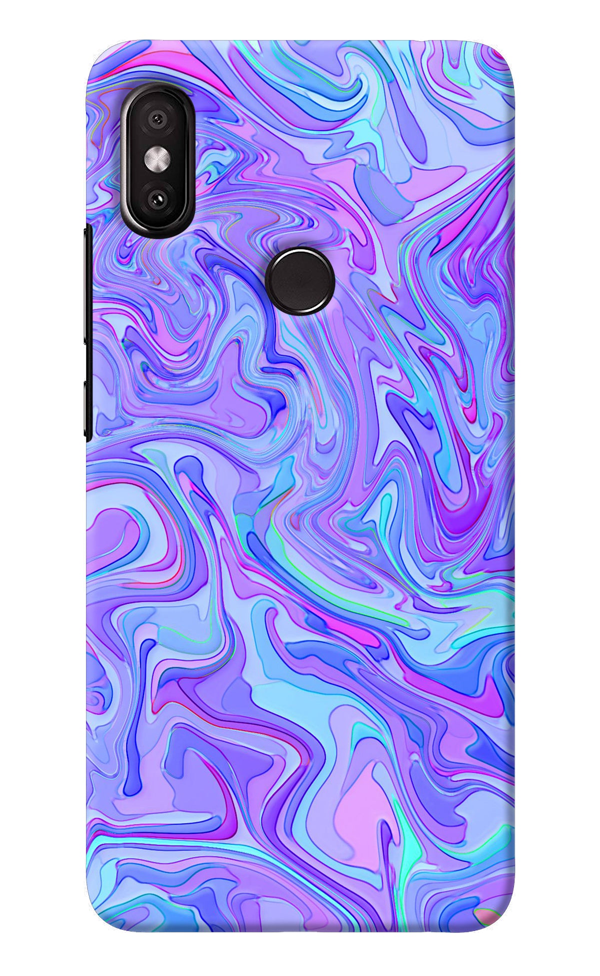 Glitter Redmi Y2 Back Cover