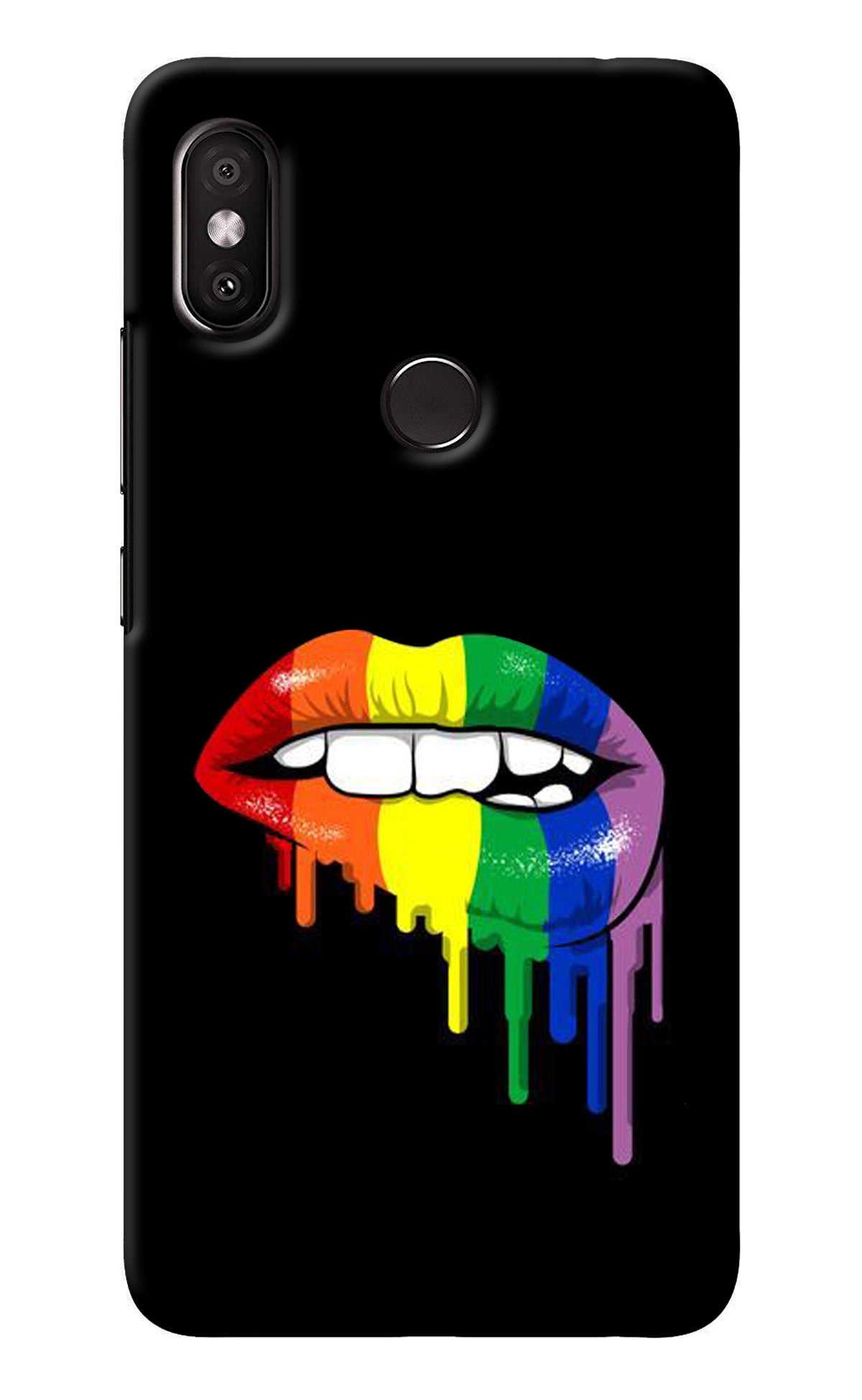 Lips Biting Redmi Y2 Back Cover