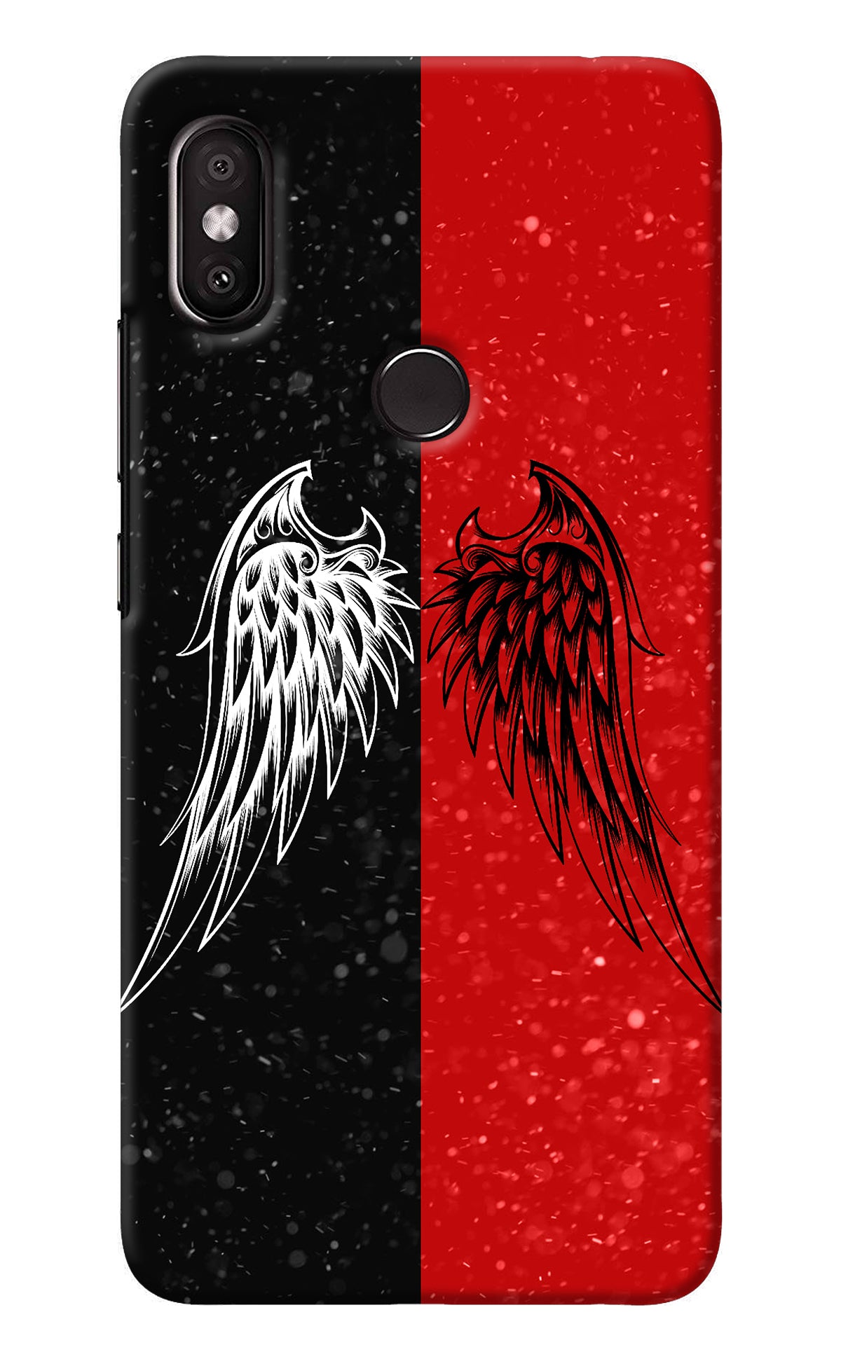 Wings Redmi Y2 Back Cover