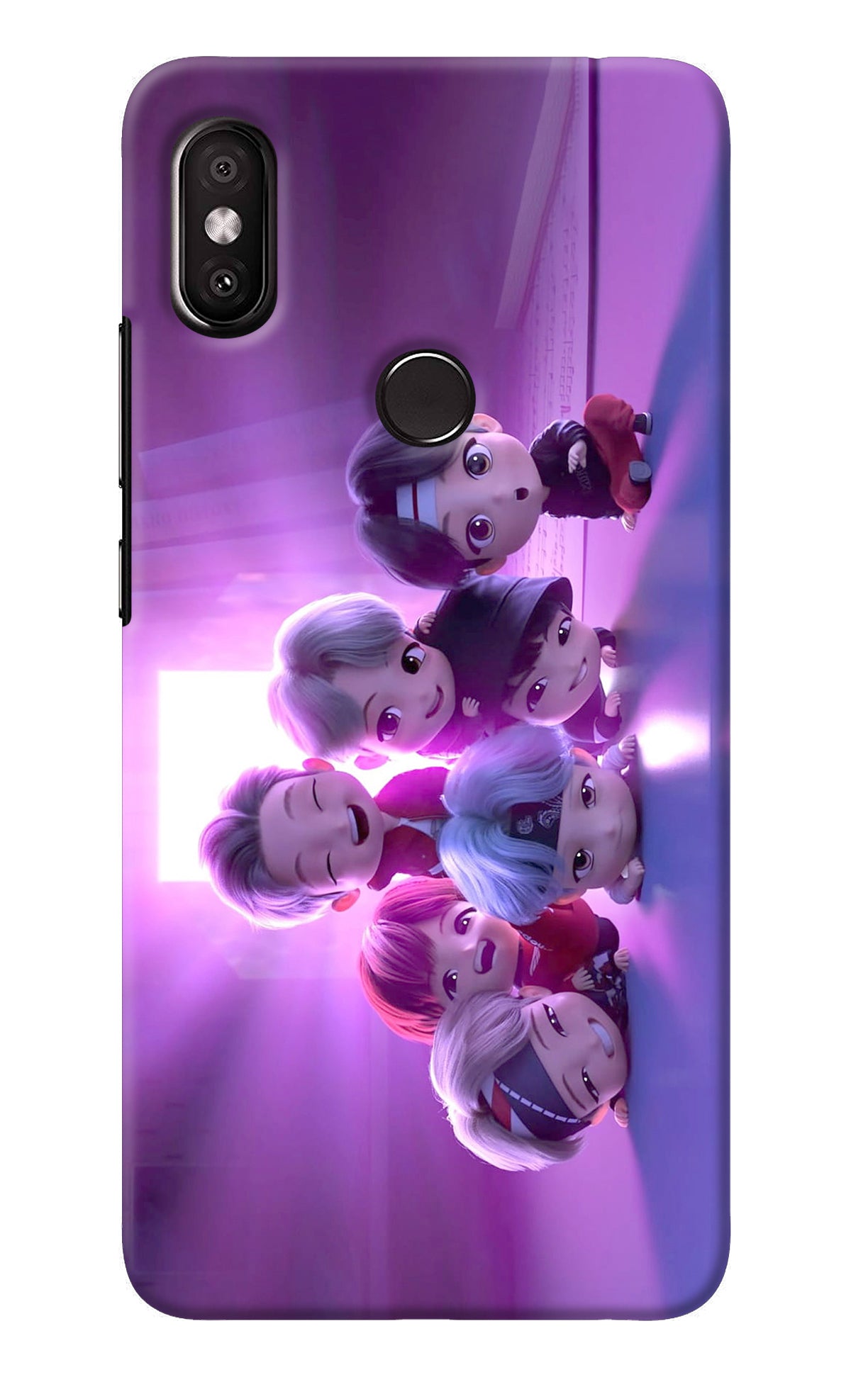 BTS Chibi Redmi Y2 Back Cover