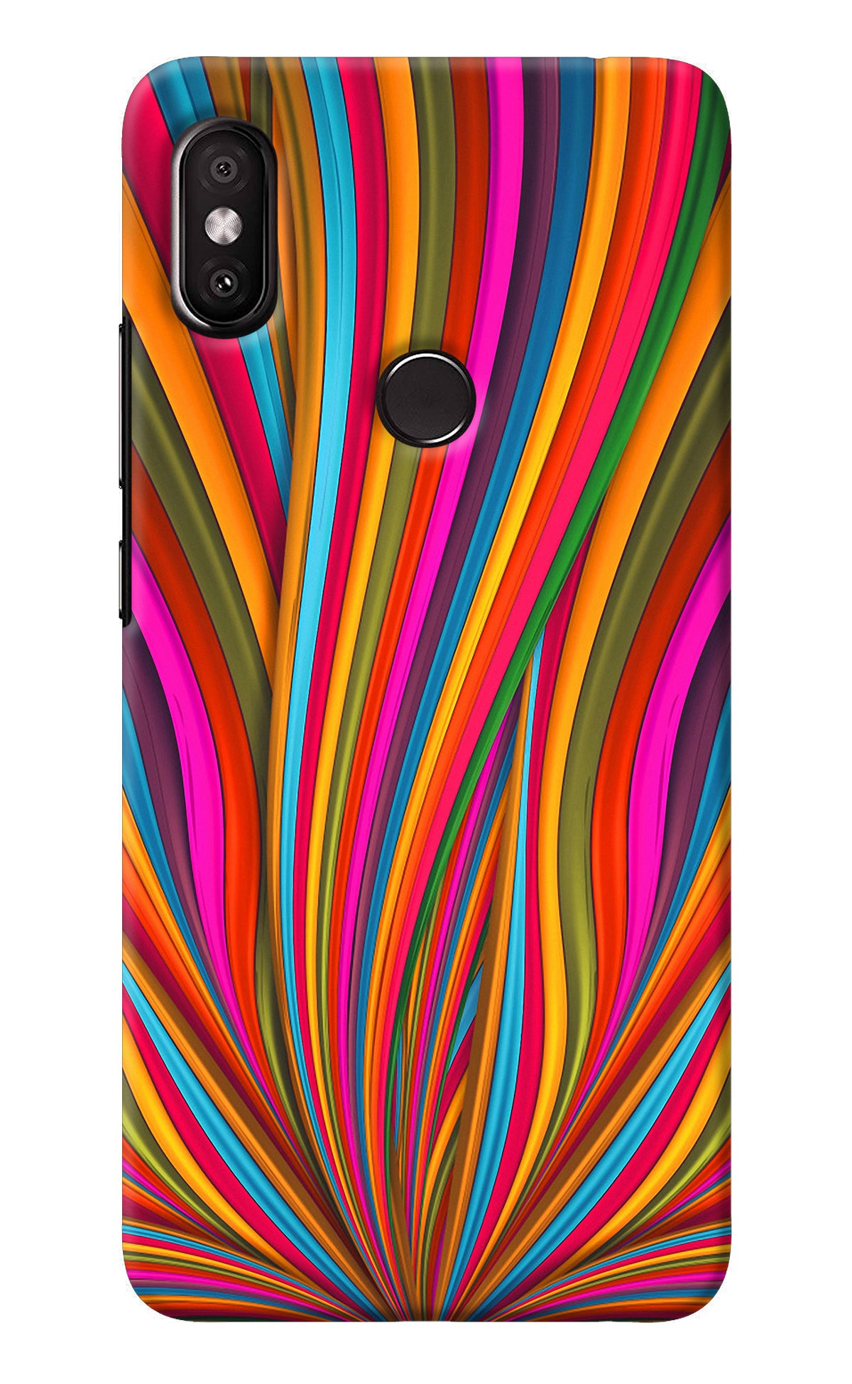 Trippy Wavy Redmi Y2 Back Cover