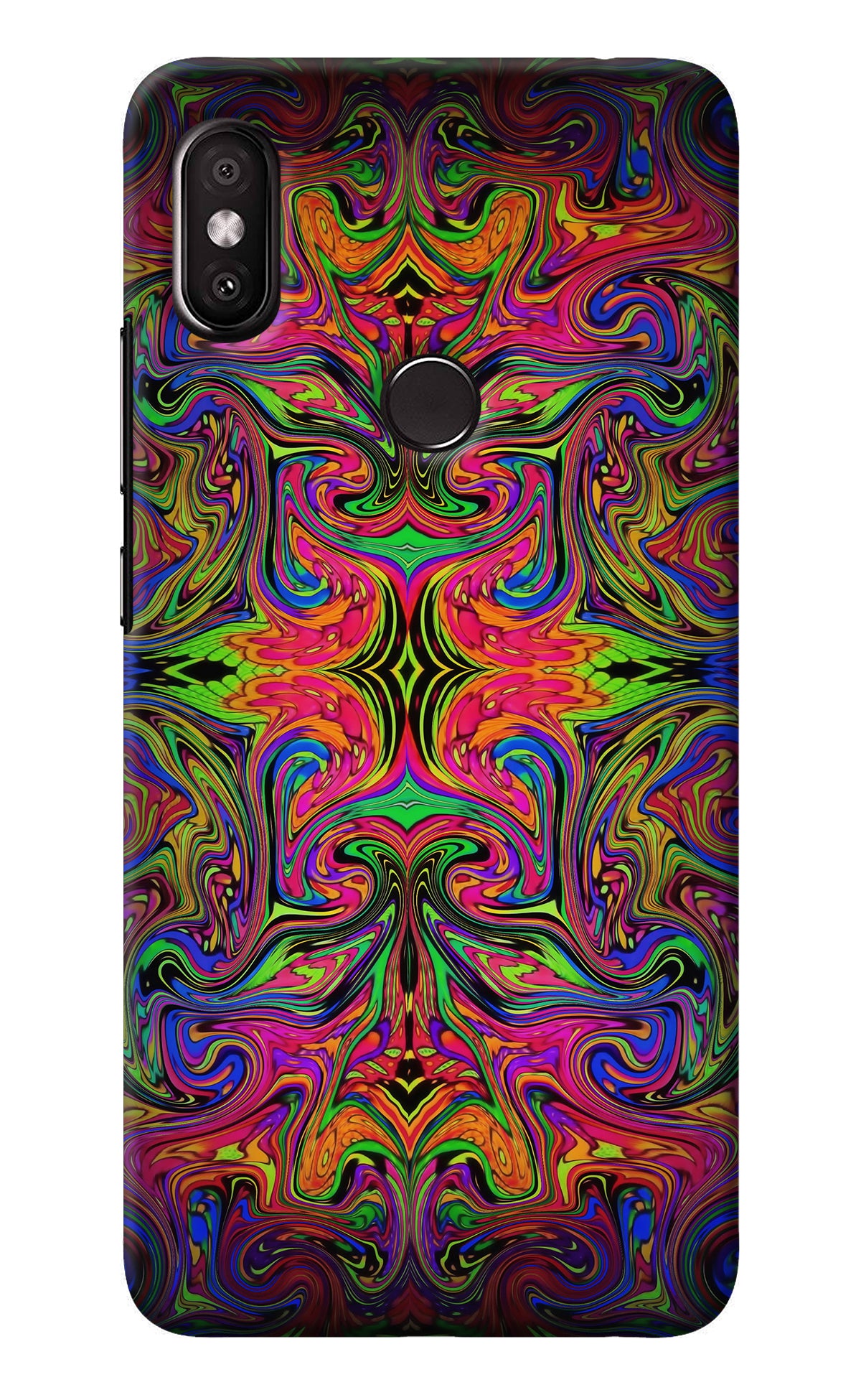 Psychedelic Art Redmi Y2 Back Cover