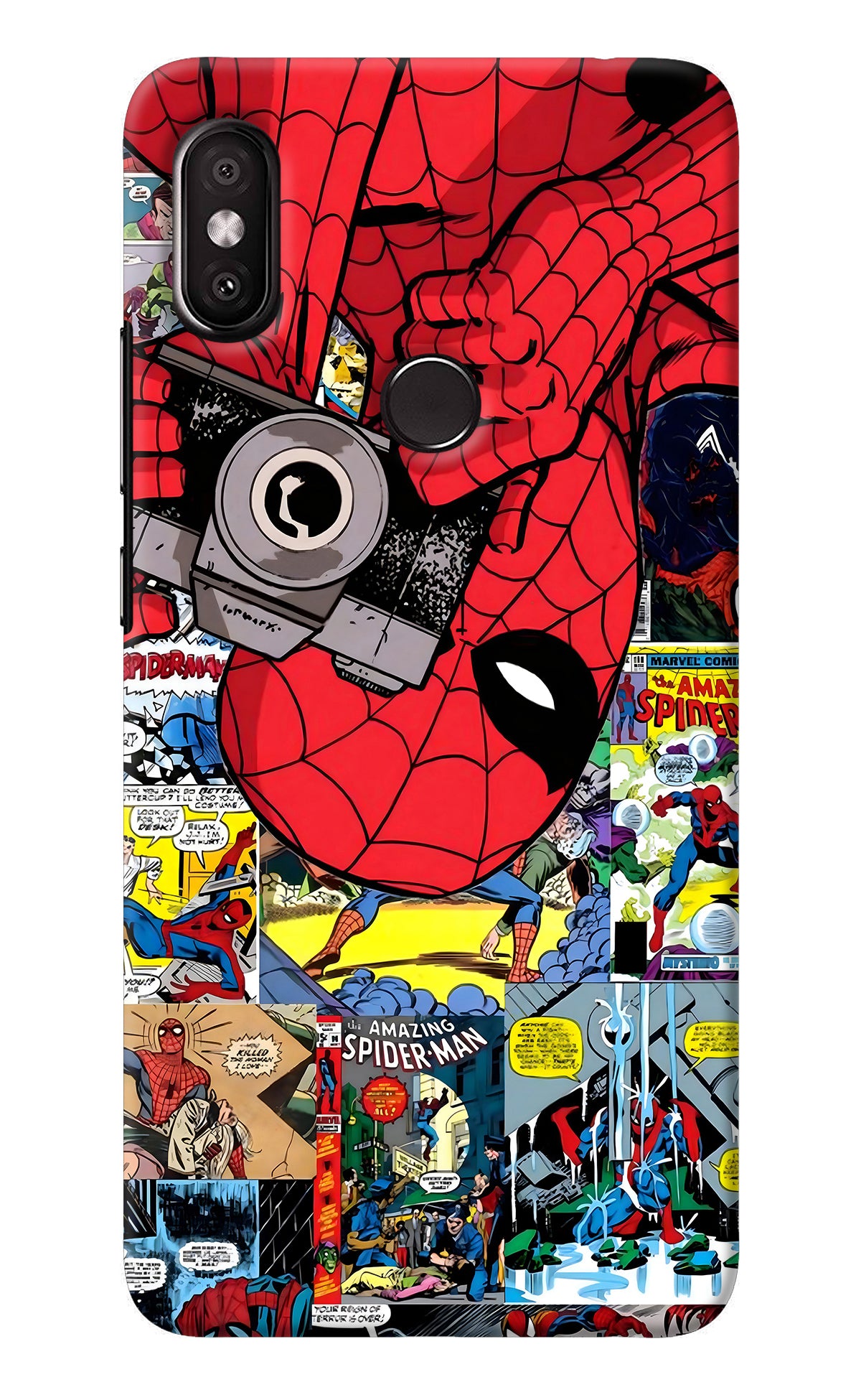 Spider Man Redmi Y2 Back Cover