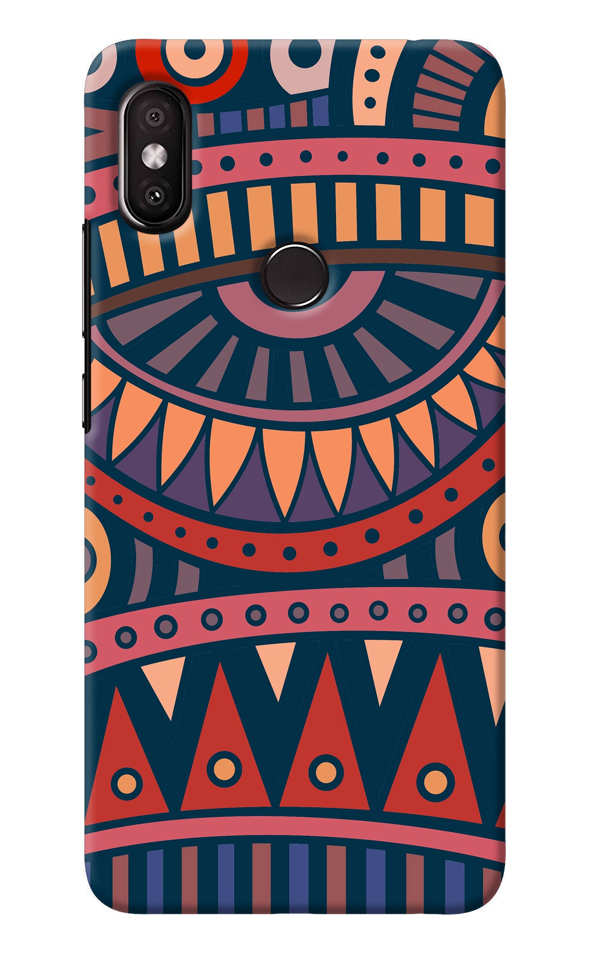 African Culture Design Redmi Y2 Back Cover