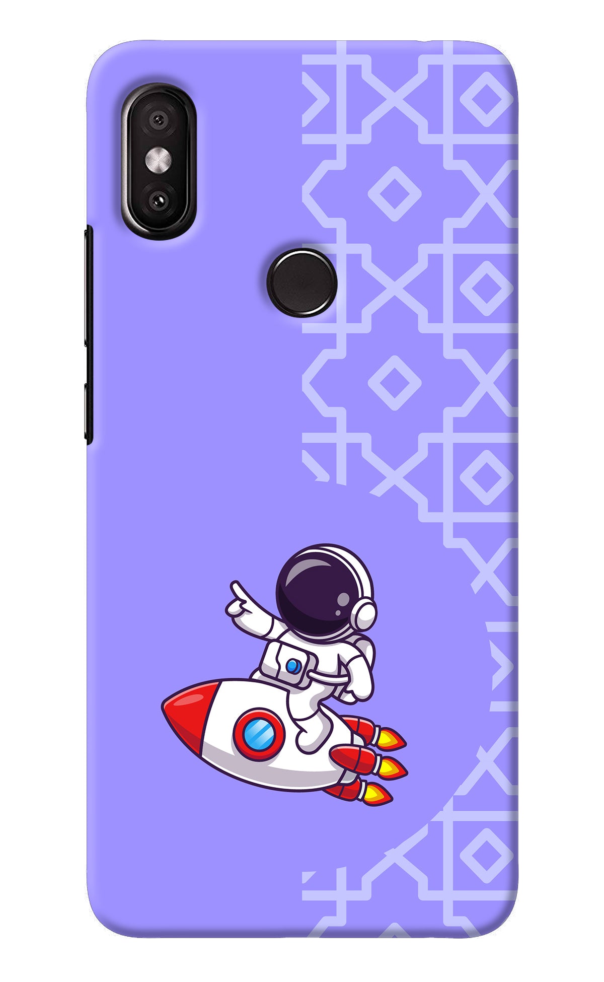 Cute Astronaut Redmi Y2 Back Cover