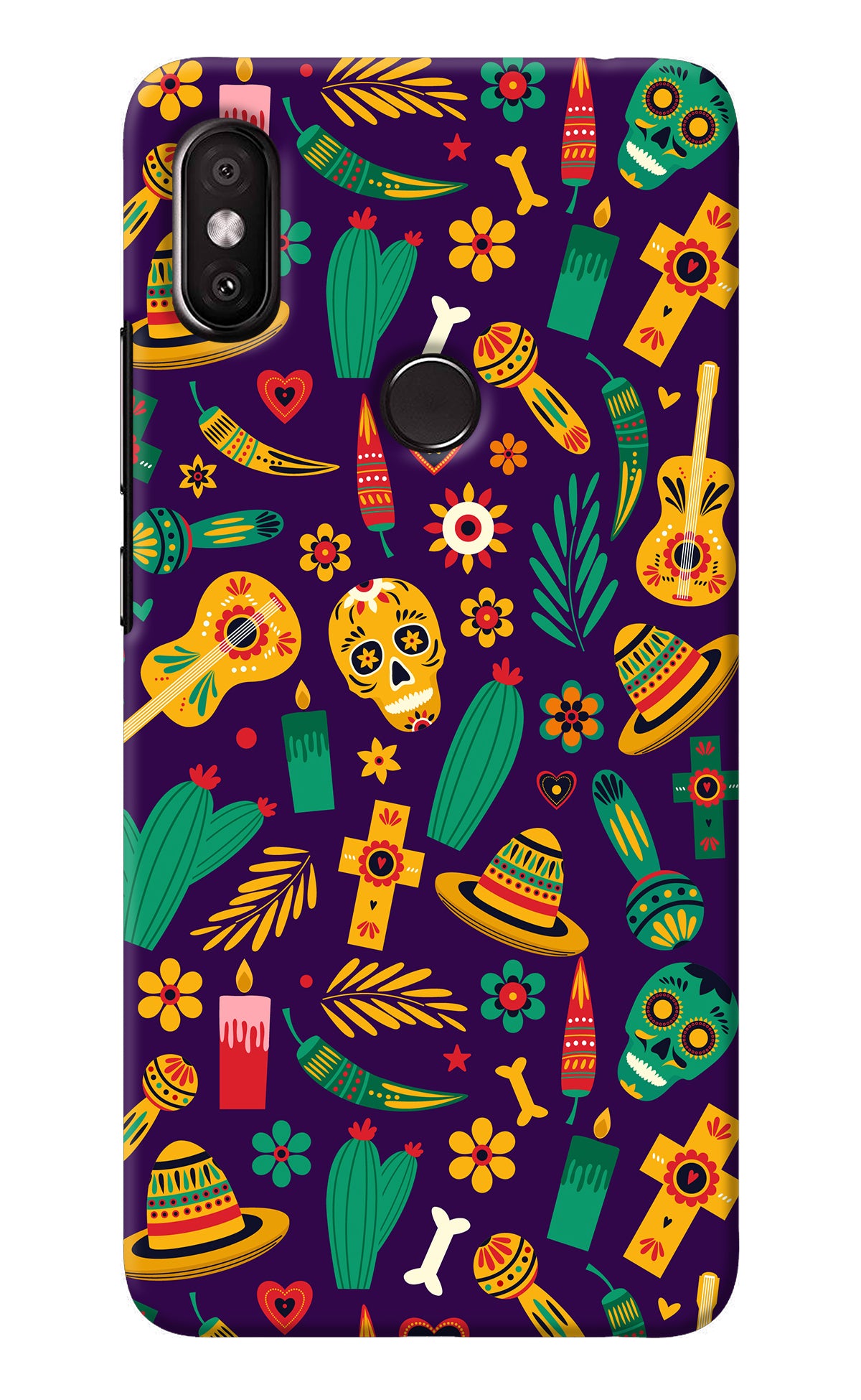 Mexican Artwork Redmi Y2 Back Cover