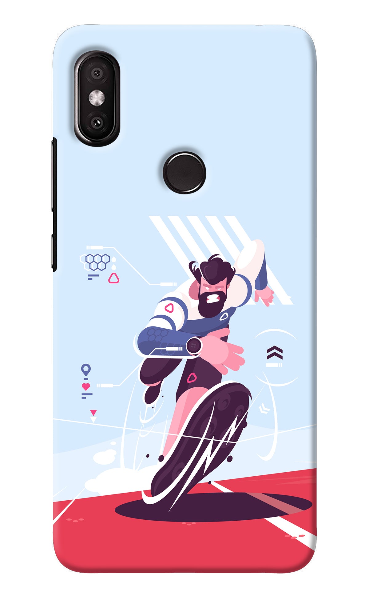 Run Pro Redmi Y2 Back Cover