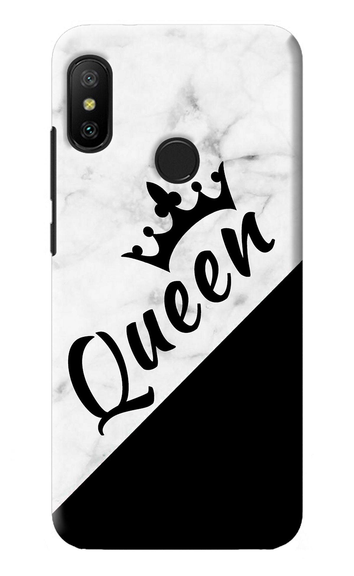 Queen Redmi 6 Pro Back Cover