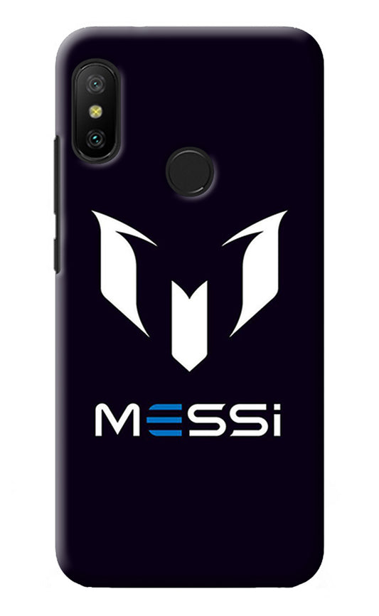 Messi Logo Redmi 6 Pro Back Cover