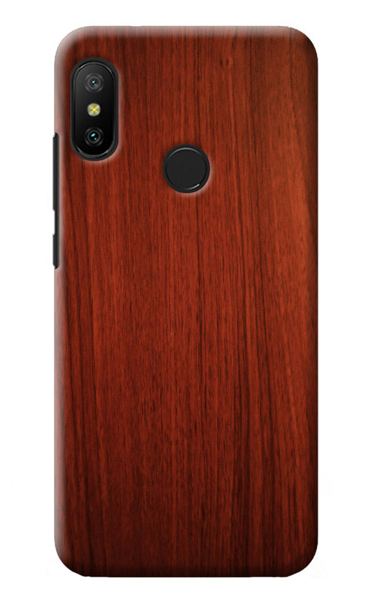 Wooden Plain Pattern Redmi 6 Pro Back Cover