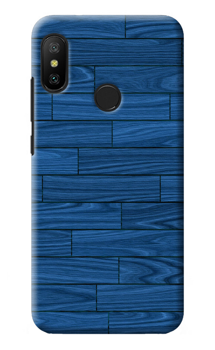 Wooden Texture Redmi 6 Pro Back Cover