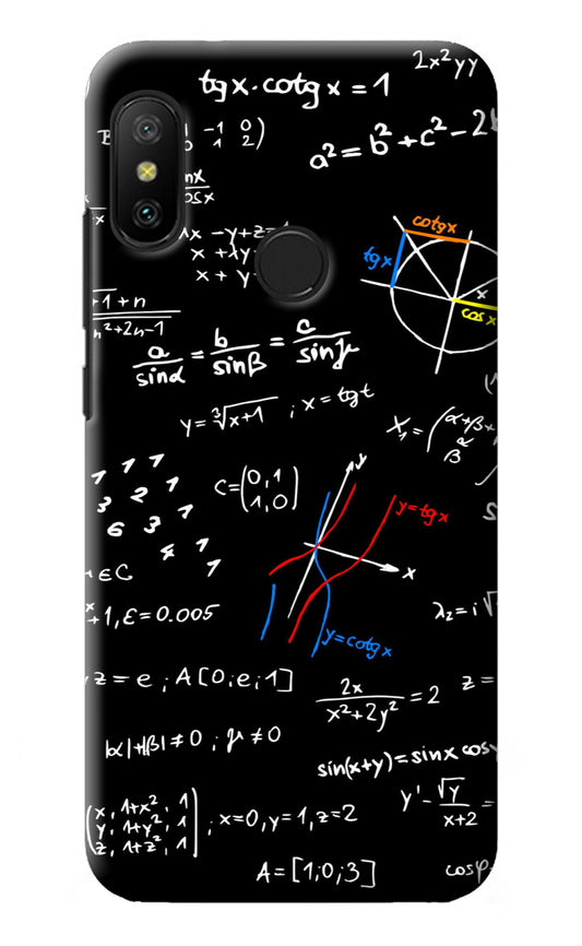 Mathematics Formula Redmi 6 Pro Back Cover