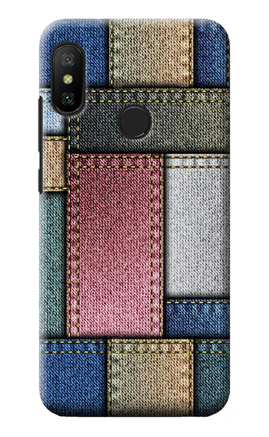 Multicolor Jeans Redmi 6 Pro Back Cover