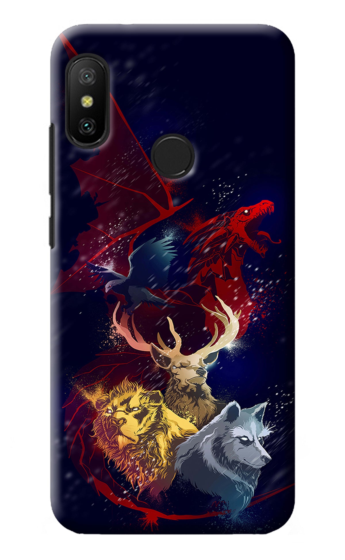 Game Of Thrones Redmi 6 Pro Back Cover