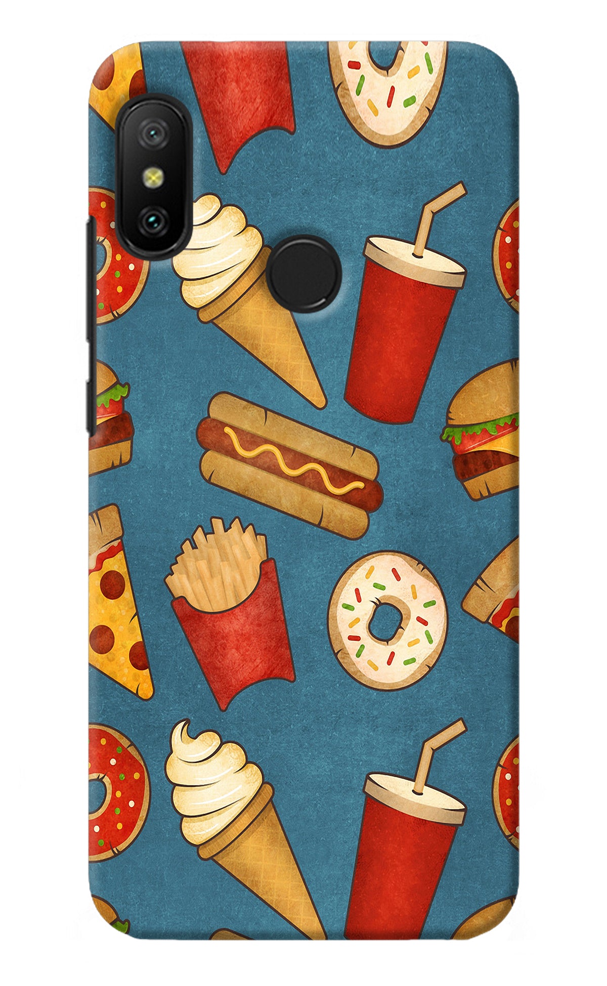 Foodie Redmi 6 Pro Back Cover