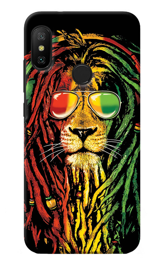 Rasta Lion Redmi 6 Pro Back Cover