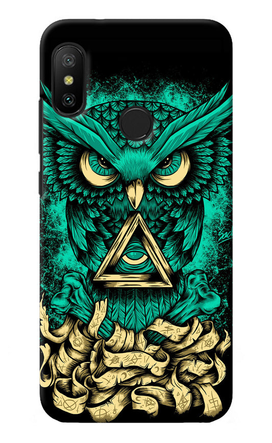Green Owl Redmi 6 Pro Back Cover