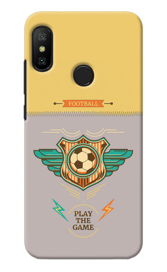 Football Redmi 6 Pro Back Cover