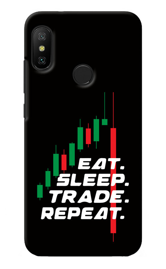 Eat Sleep Trade Repeat Redmi 6 Pro Back Cover