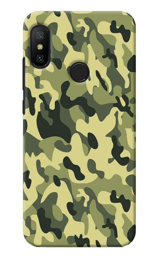 Camouflage Redmi 6 Pro Back Cover