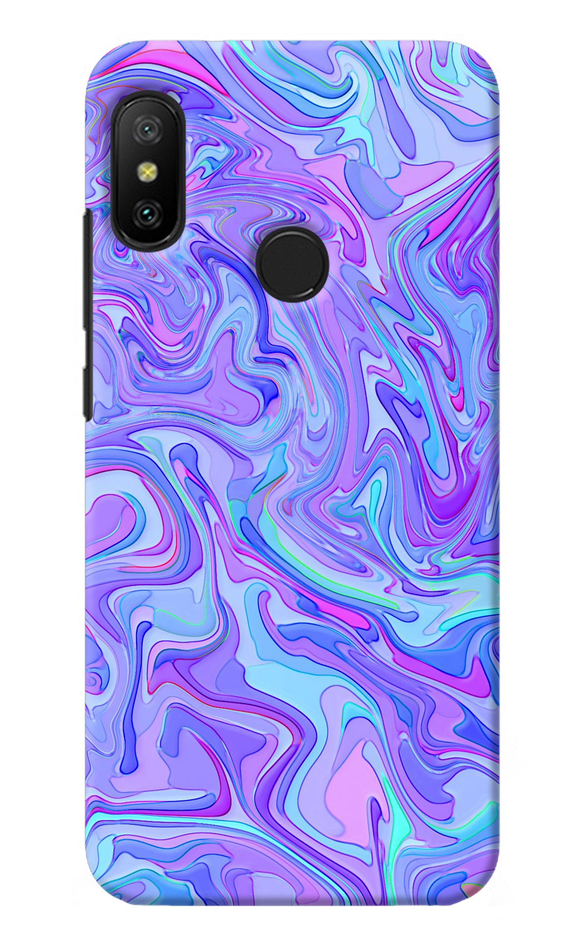 Glitter Redmi 6 Pro Back Cover