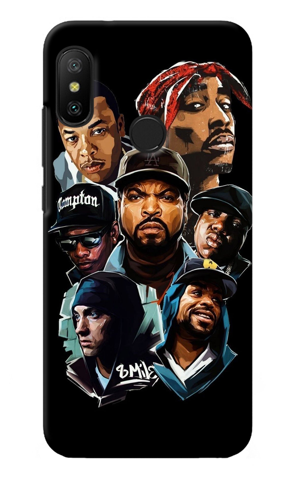 Rappers Redmi 6 Pro Back Cover