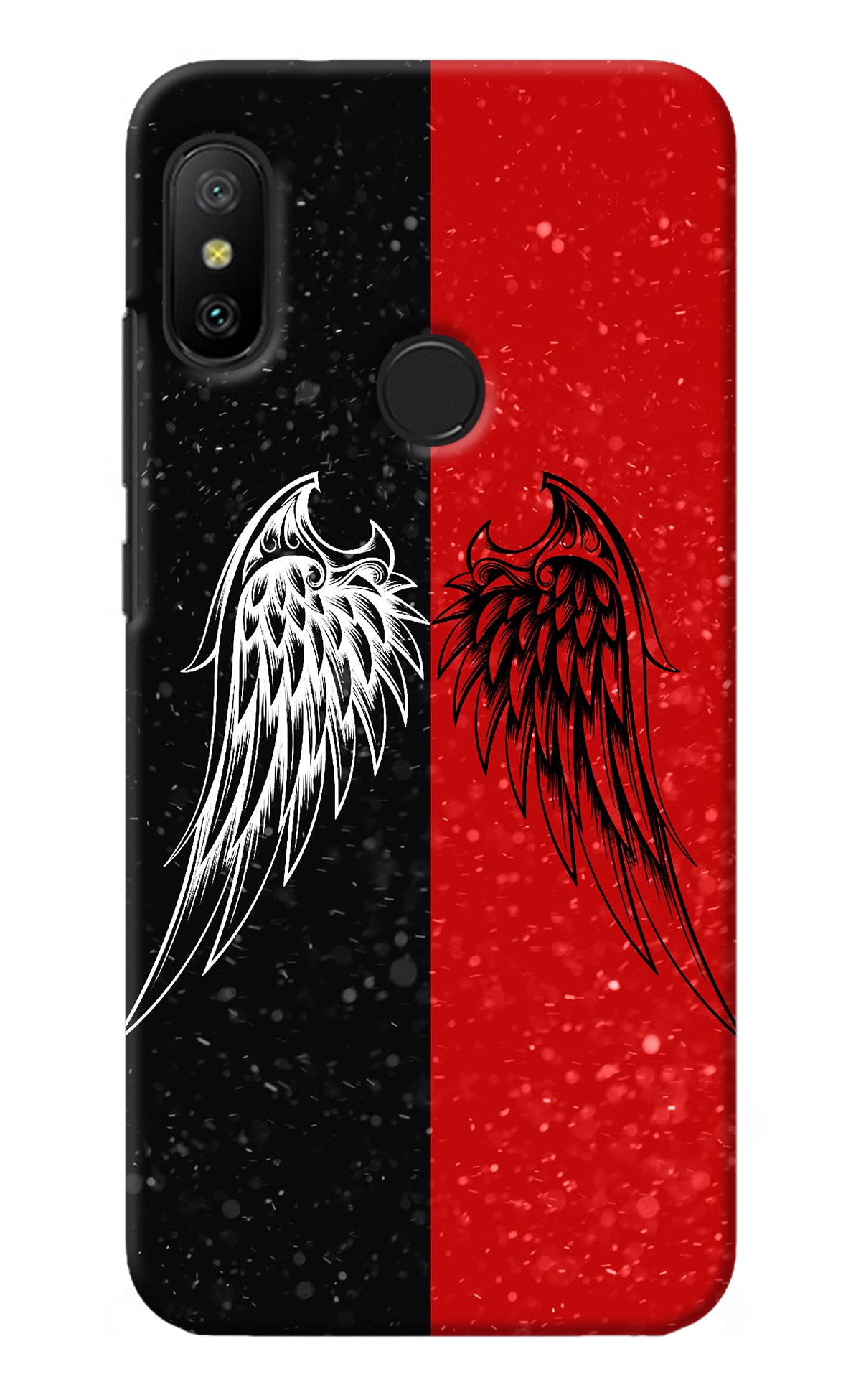 Wings Redmi 6 Pro Back Cover