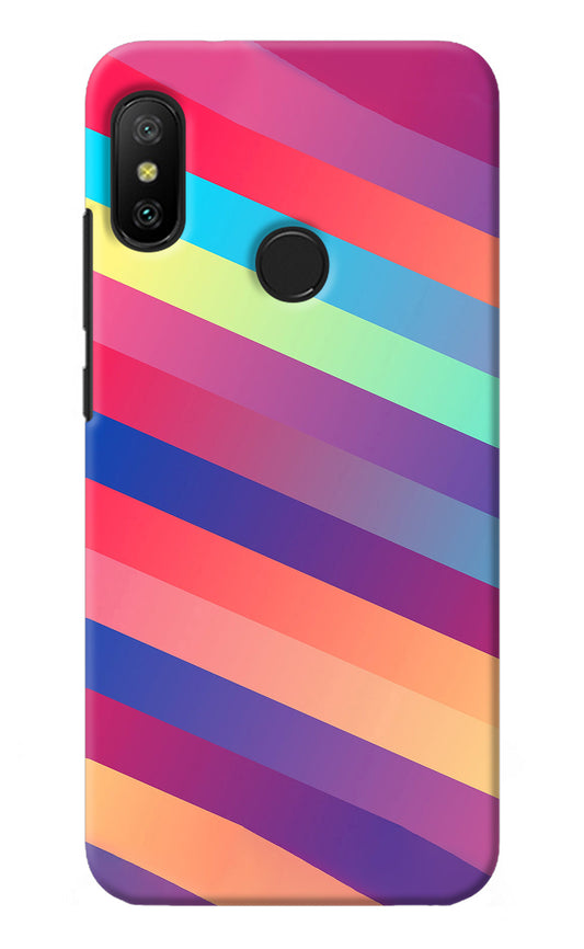 Stripes color Redmi 6 Pro Back Cover