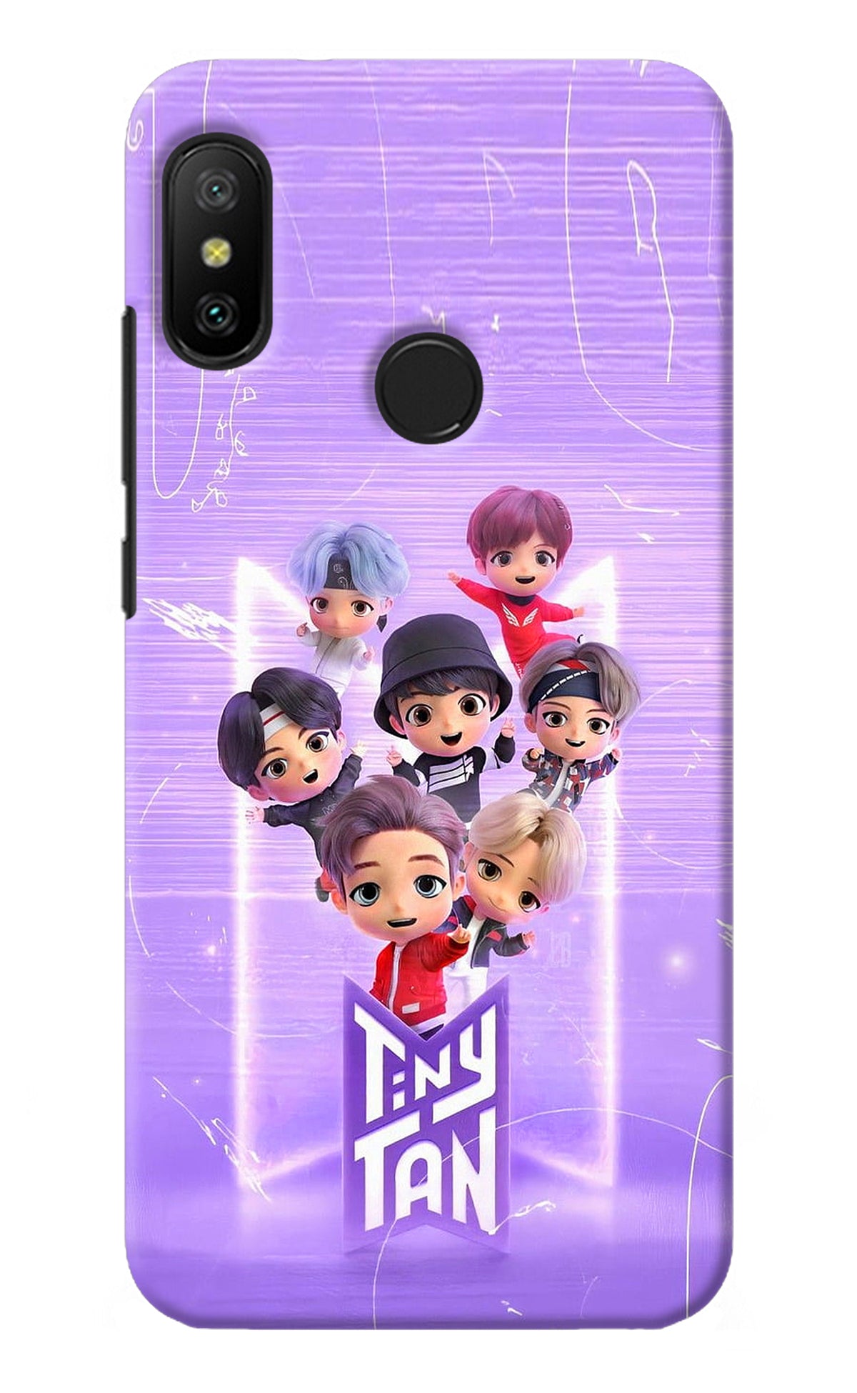 BTS Tiny Tan Redmi 6 Pro Back Cover