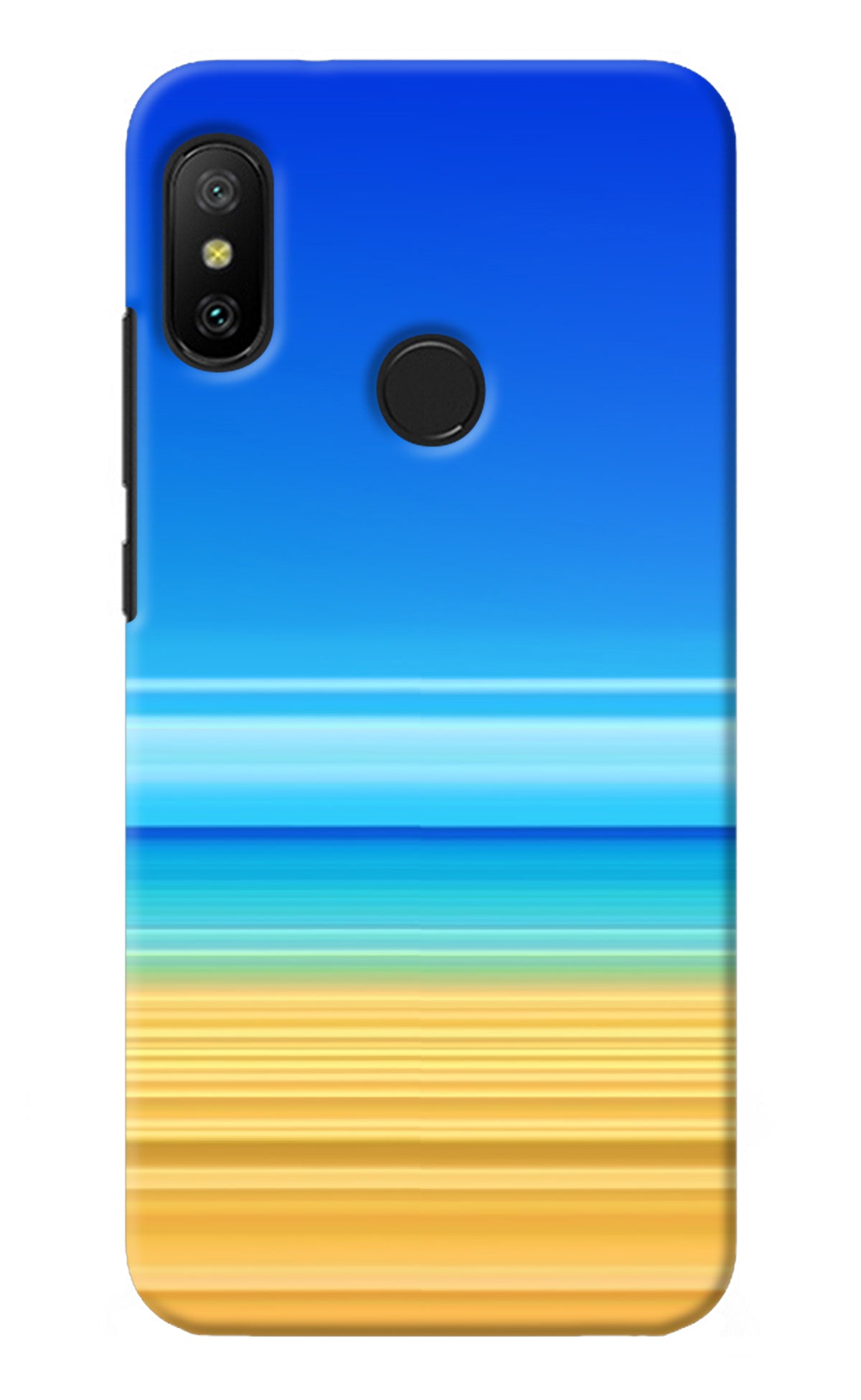 Beach Art Redmi 6 Pro Back Cover